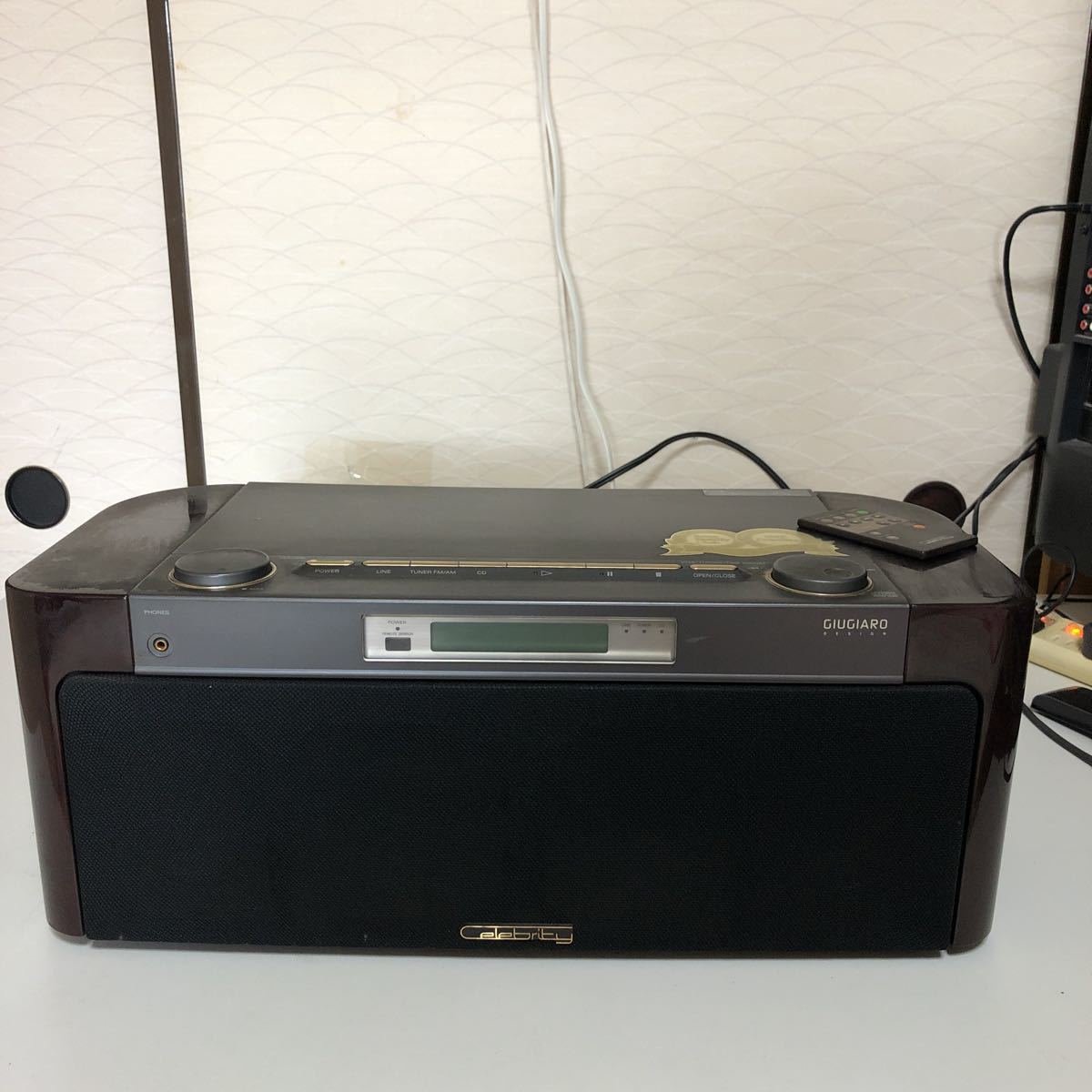 SONYセレブリティD-3000 GIUGIARO デザイン ラジオスピーカー Sony