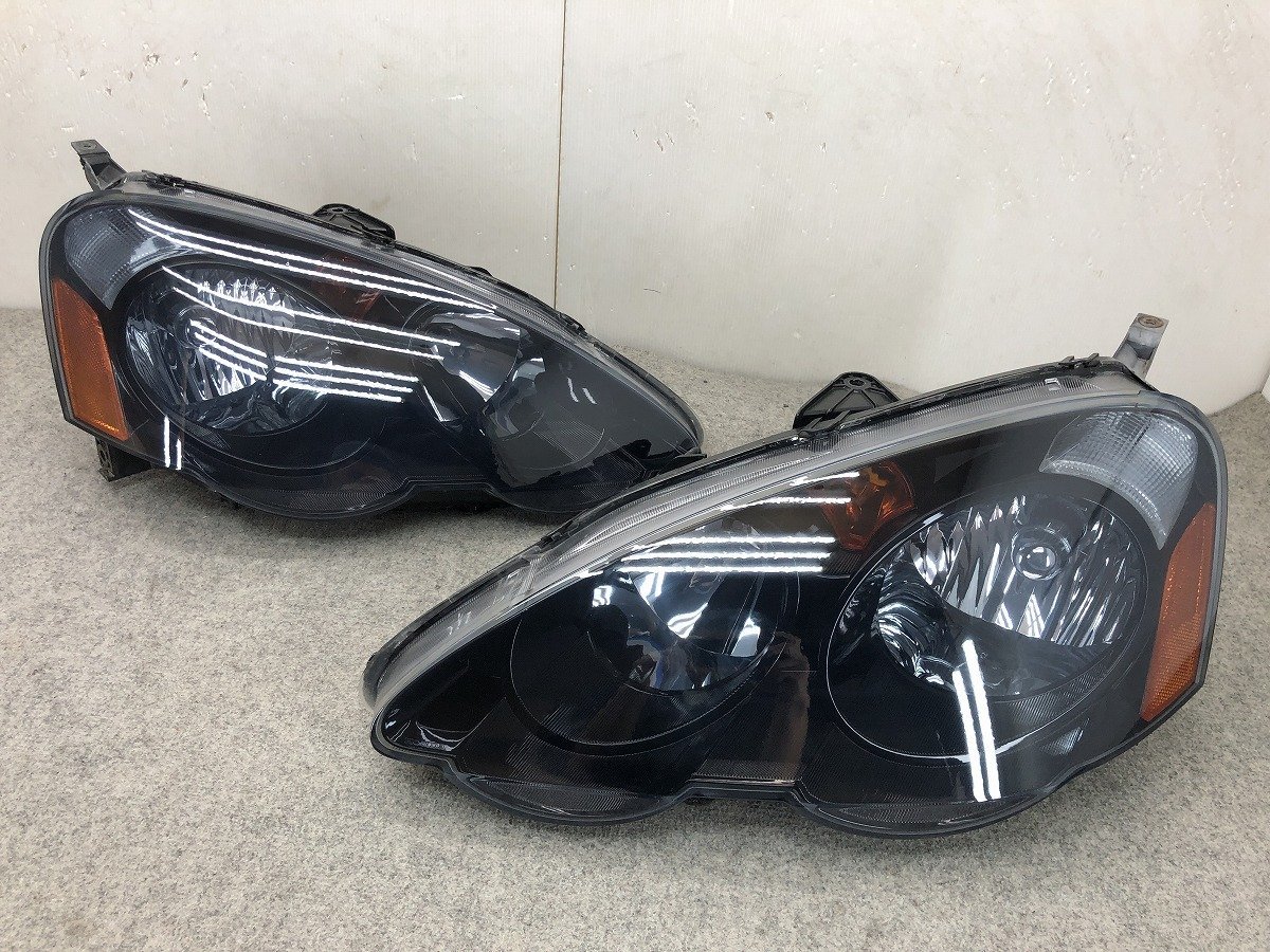ホンダ インテグラ タイプR DC5 前期純正ヘッドライト 左右セット