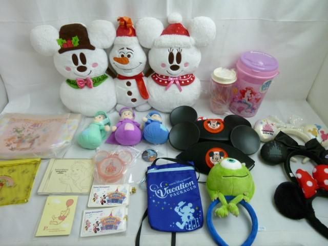 【同梱可】中古品 ディズニー ミッキー ミニー 40周年 他 ランチバッグ カチューシャ スナックケース 等 グッズセッ
