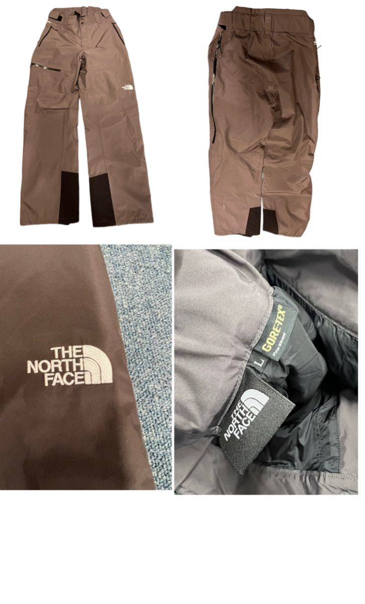 1円〜 美品 THE NORTH FACE スノーボードウェア 上下セット GORE-TEX