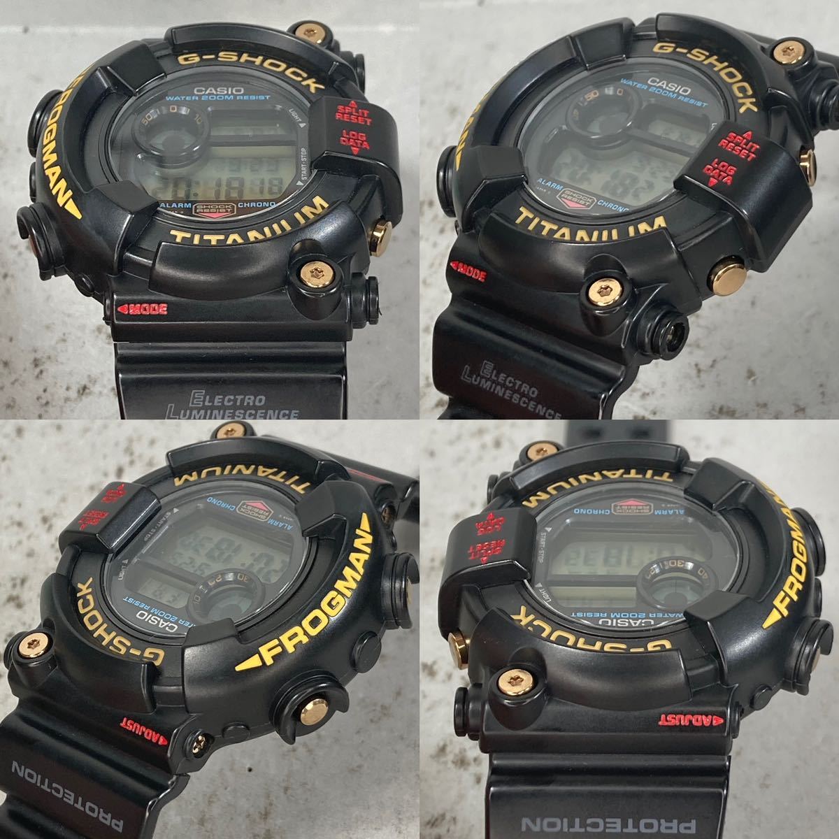 美品 G-SHOCK DW-8201NT-1JR FROGMAN 7th フロッグマン 7周年記念限定 