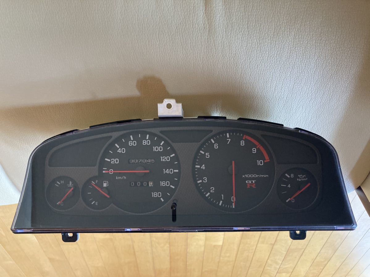 ☆R33 スカイラインGT-R BCNR33 標準車 純正スピードメーター 7045km！