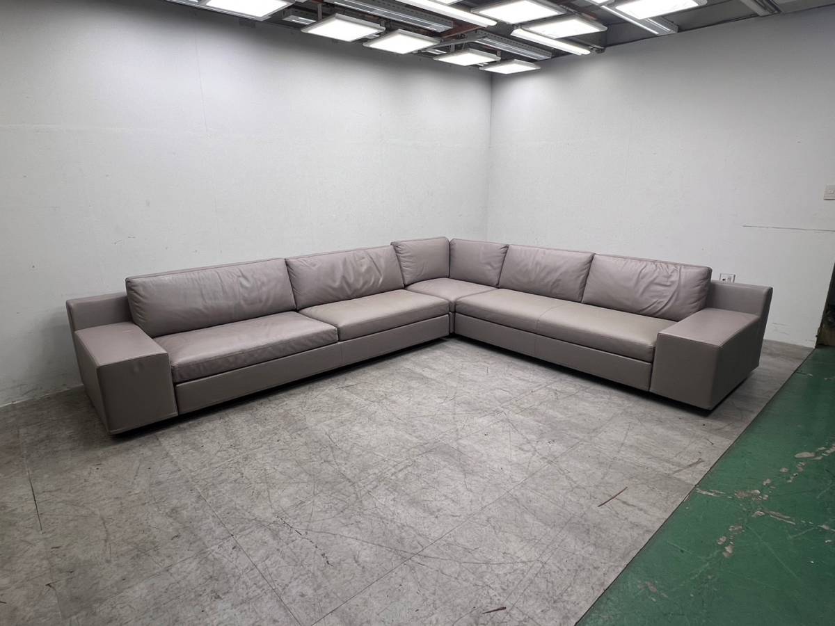 T2993☆展示極美品☆カッシーナixc☆ミスター☆システムソファ☆カウチ
