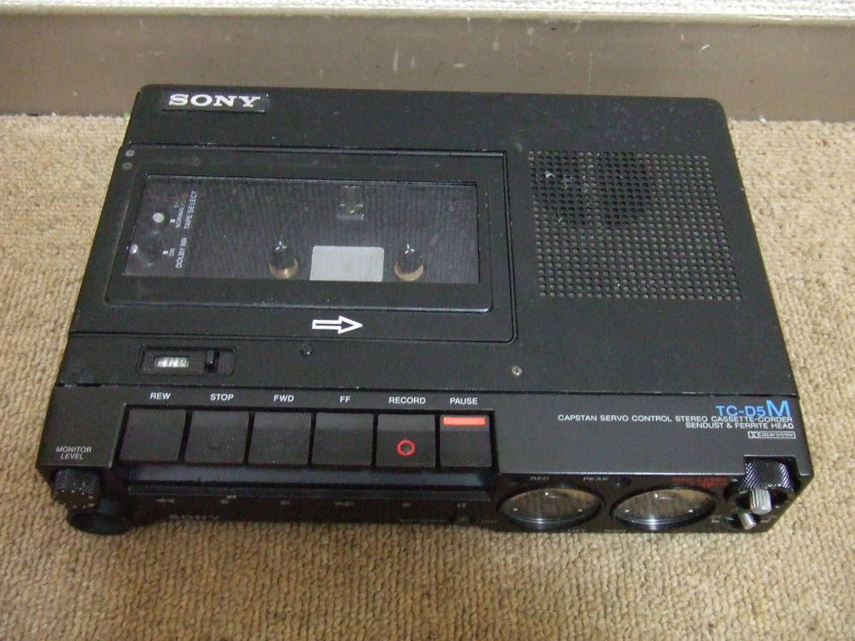 TC-D5M SONY Cassette Recorder カセットデンスケ Portable Sony 