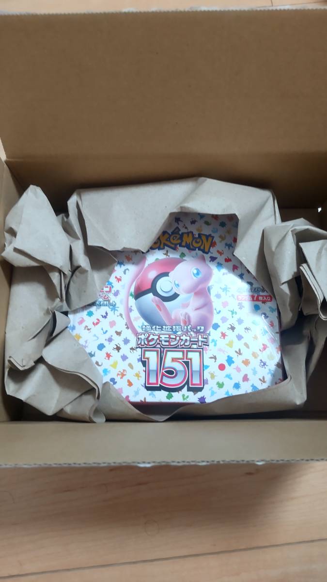 ポケモンカード151 シュリンク付きBOX