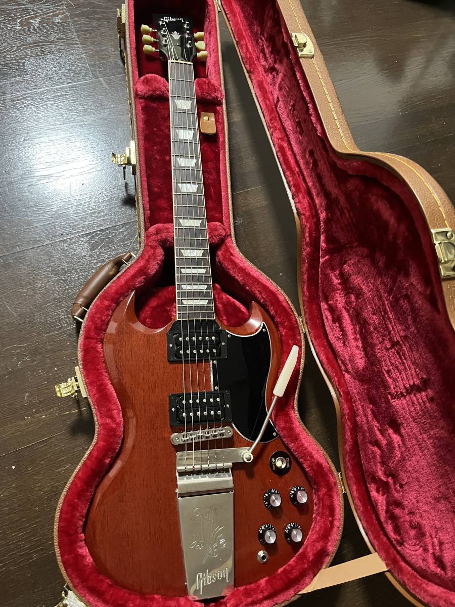  Gibson SG Standard &rsquo;61 Maestro Vibrola(SG)｜売買されたオークション情報、yahooの商品情報をアーカイブ公開 - オークファン 本体