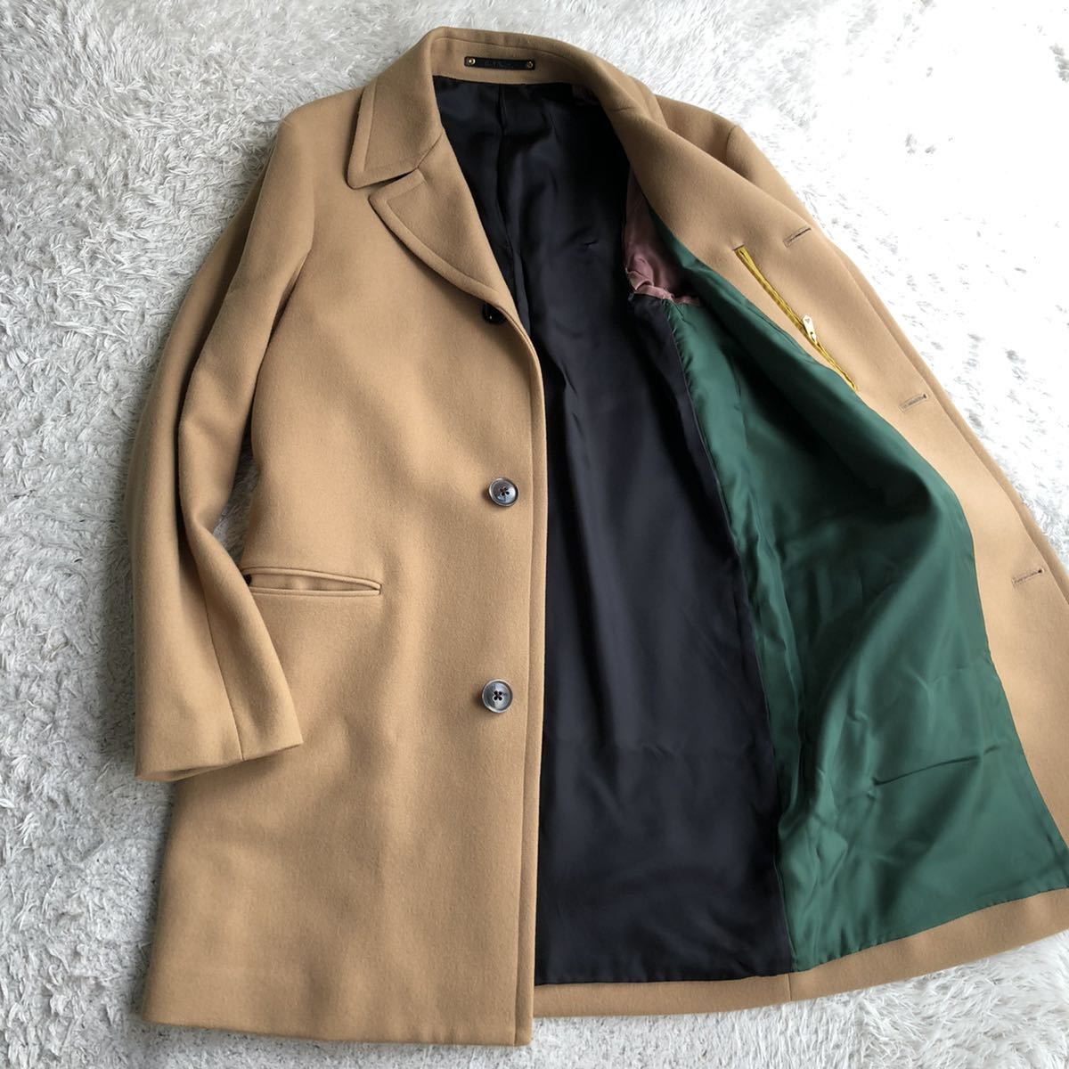 A.P.C アーペーセー ダッフルコート ヘリンボーンツイード グレー