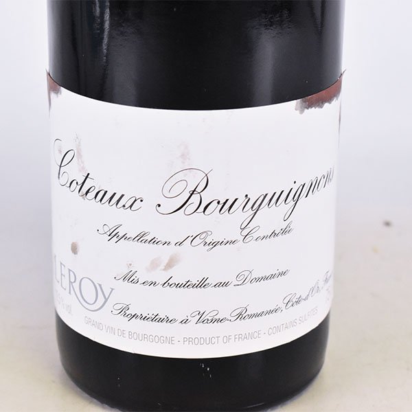 ルロワ コトーブルギニオン ドメーヌ 2015 2021 コトー・ブルギニヨン