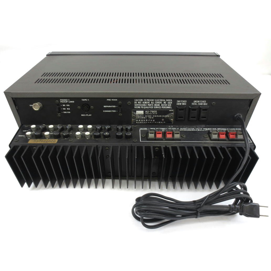 サンスイ SANSUI - プリメインアンプ Yahoo!オークション au-7900」の