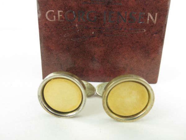GEORG JENSEN ジョージジェンセン カフス カフリンクス SV925 シルバー