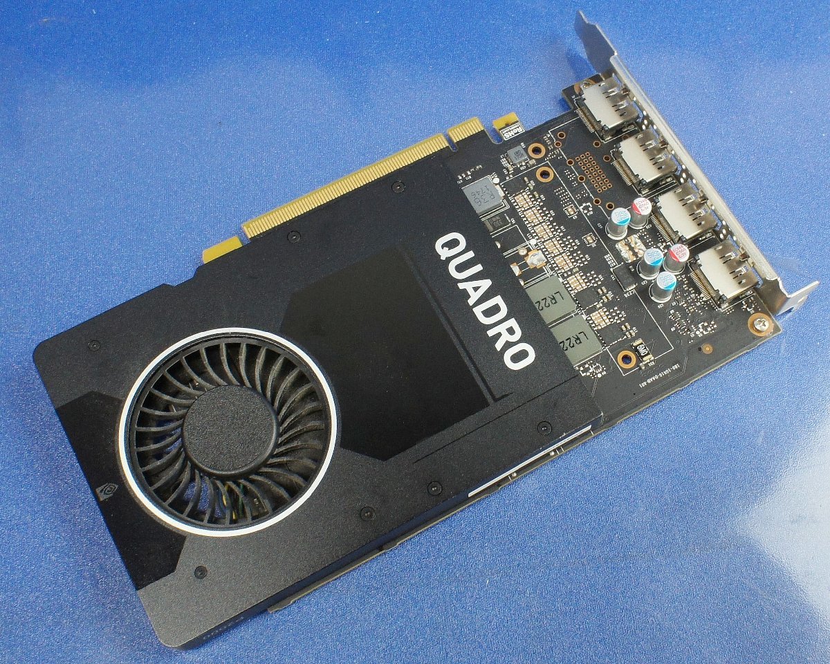 出力OK】 グラフィックボード NVIDIA Quadro P2000 ビデオ カード
