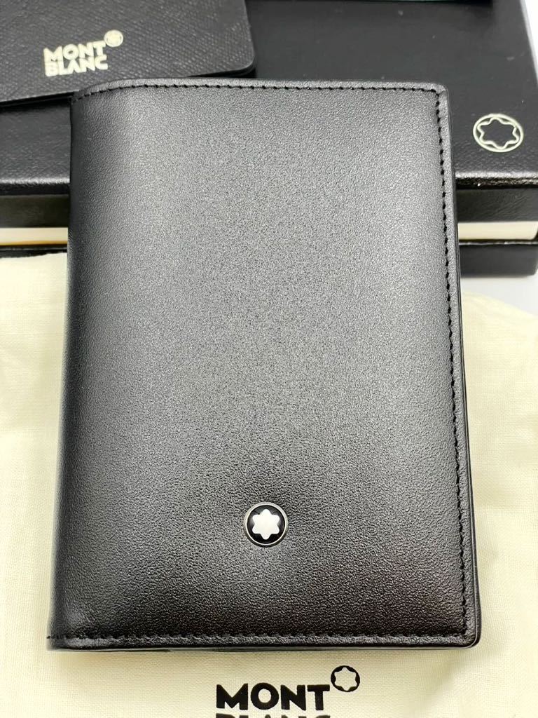 未使用品 モンブラン 名刺入れ ブラック ダイナースクラブ マイ
