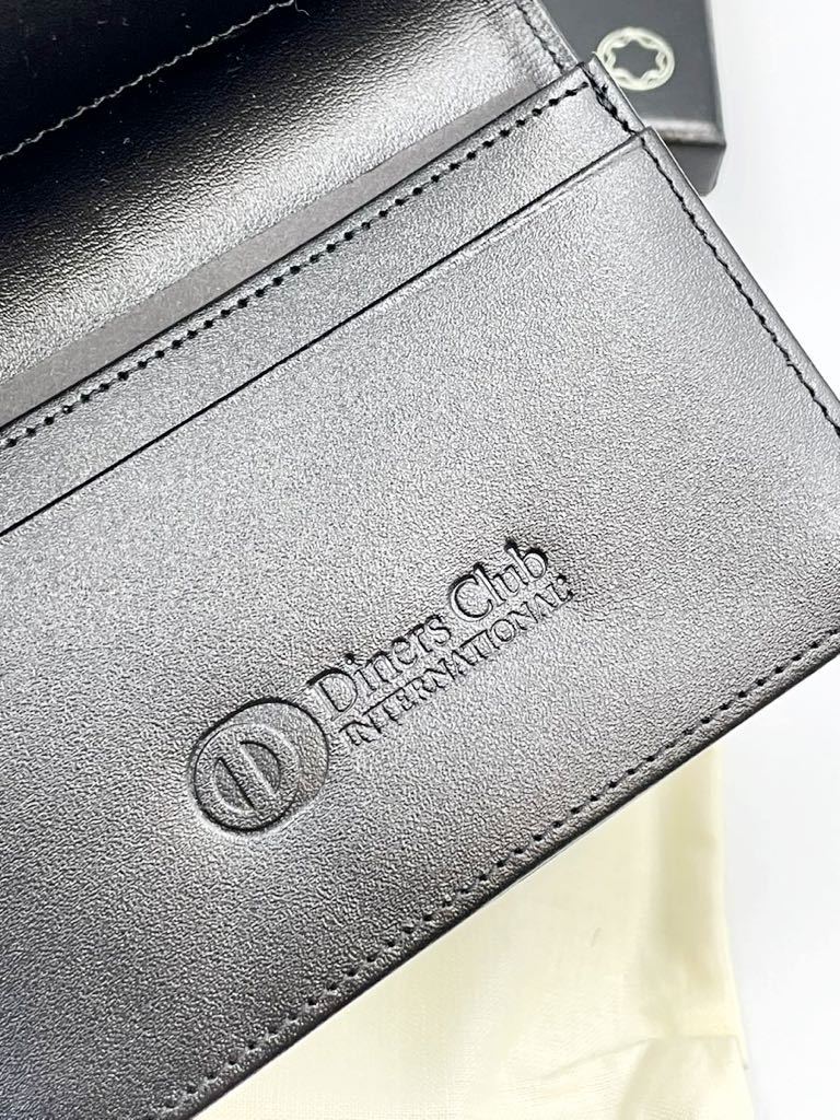 未使用品 モンブラン 名刺入れ ブラック ダイナースクラブ マイ