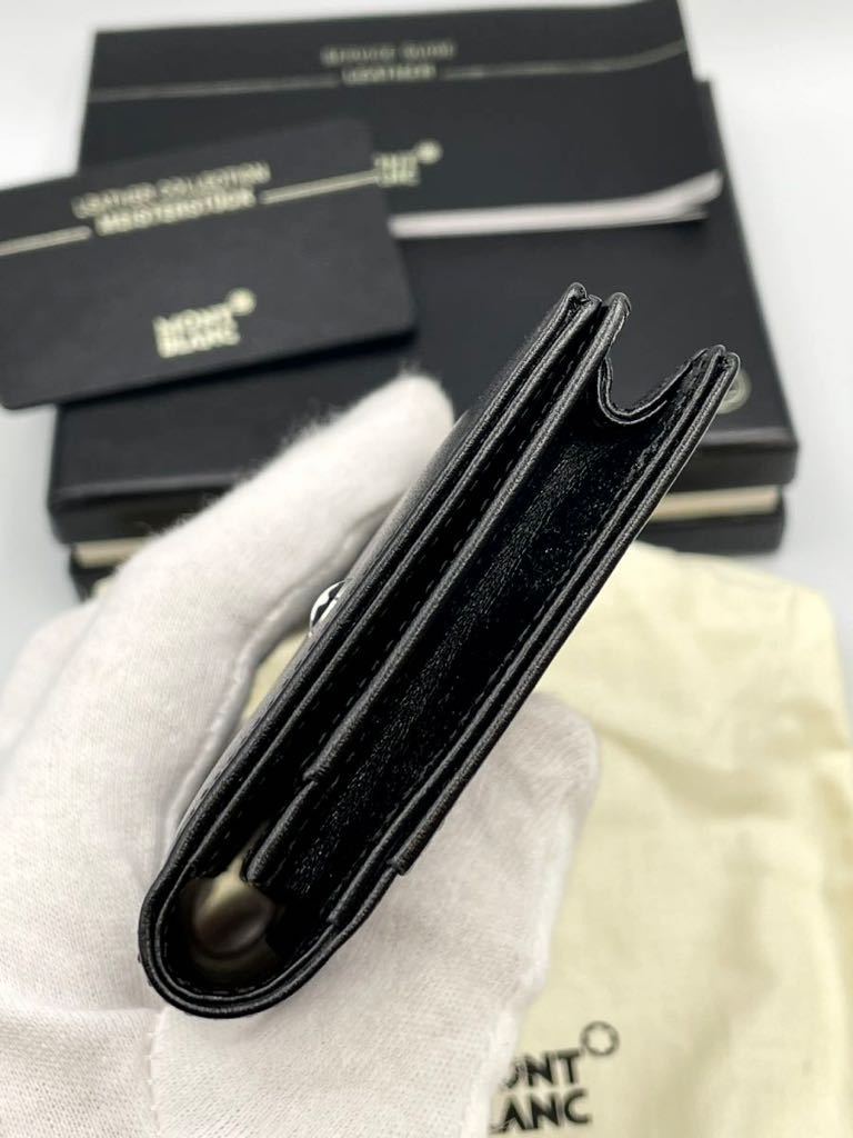 未使用品 モンブラン 名刺入れ ブラック ダイナースクラブ マイ
