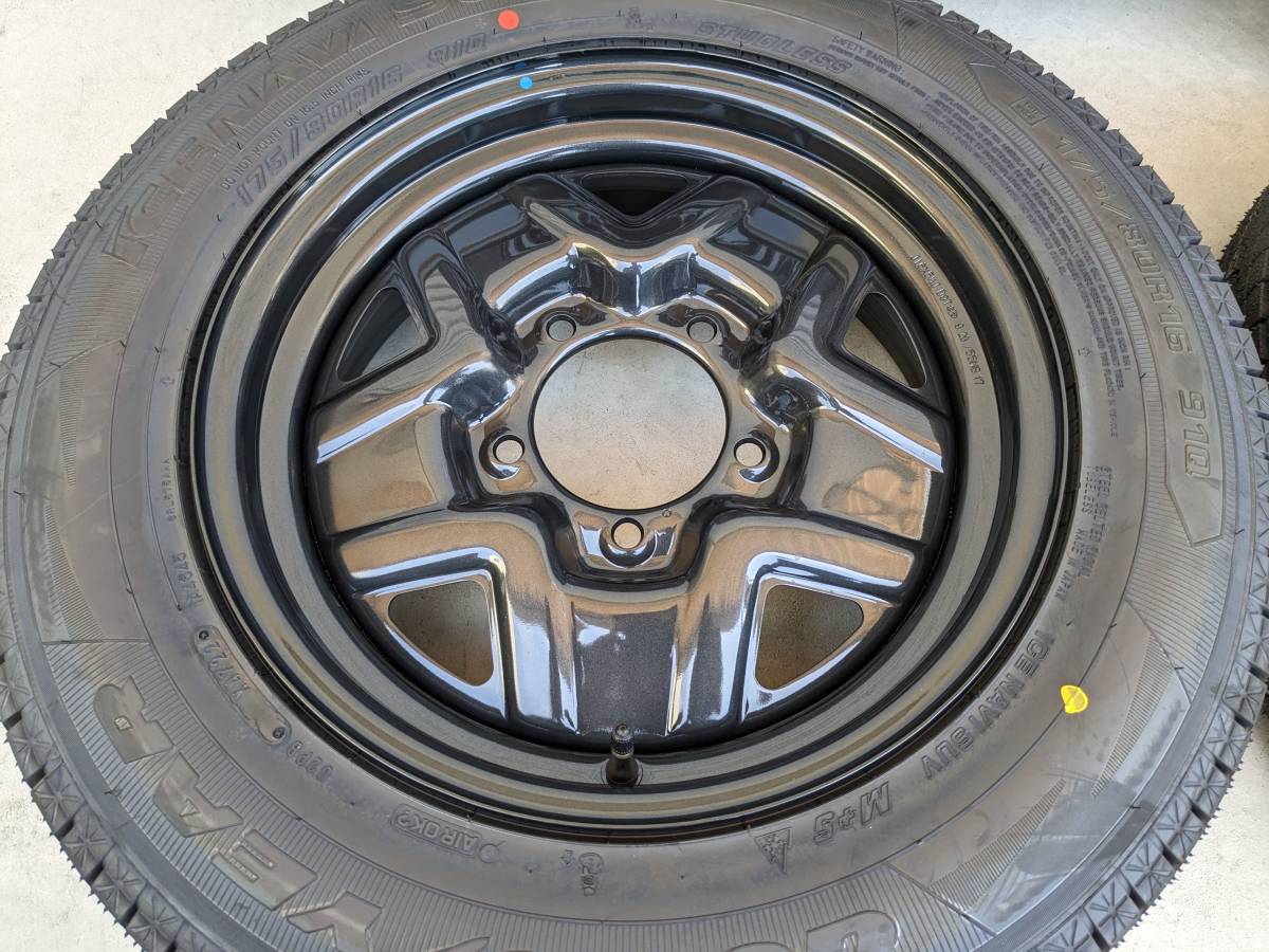 JB64 純正ホイール GOODYEAR スダッドレス175/80R16