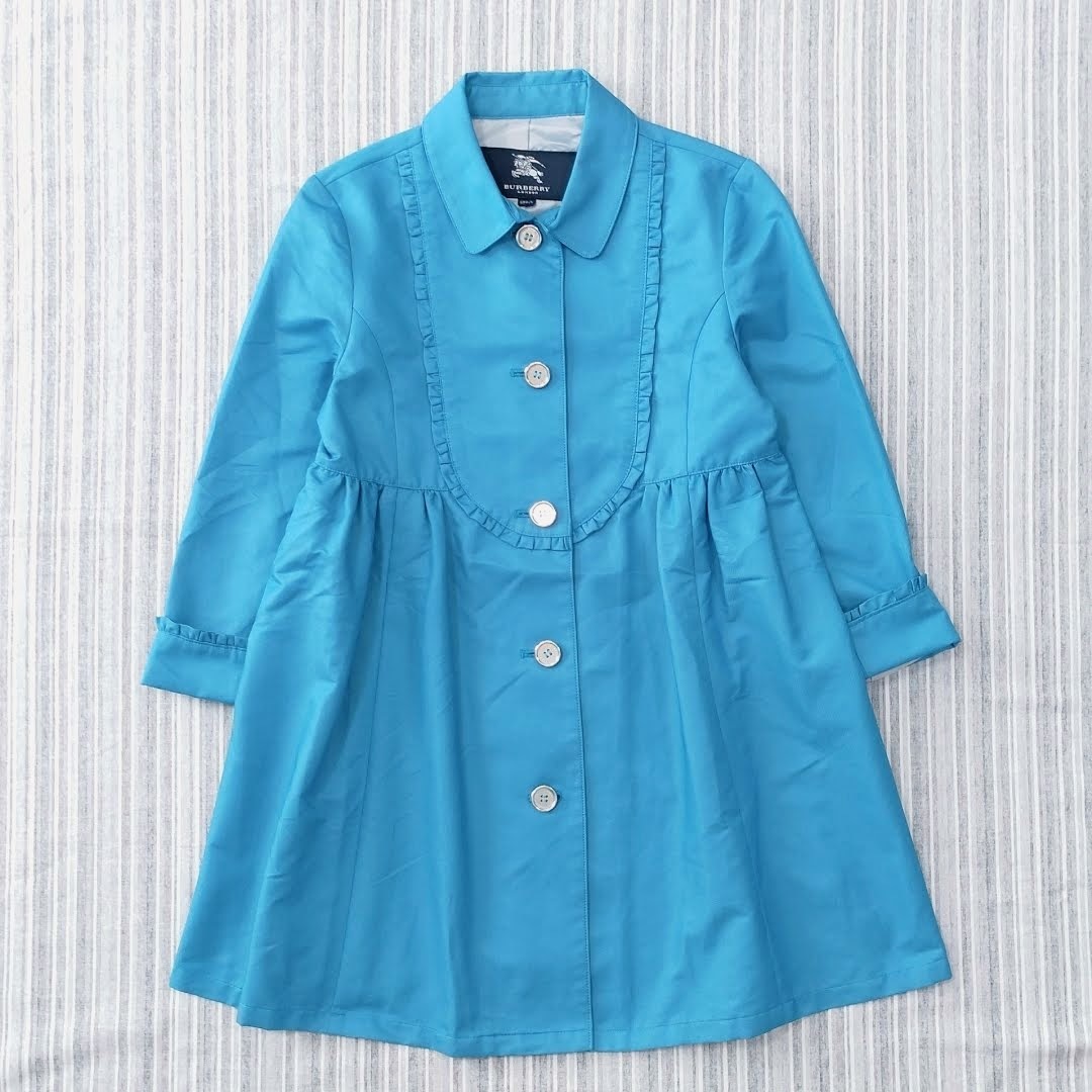 美品】BURBERRY バーバリー ウール ノバチェック ピーコート 110