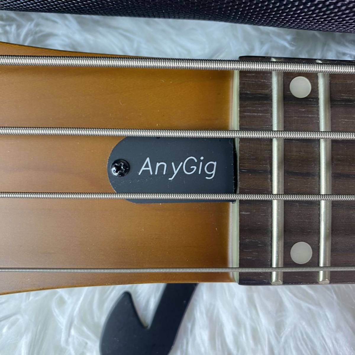 Anygig トラベルギター ソフトケース付き 右利き用 ブラウンの入札履歴  