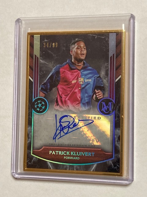 2022-23 2022-23 Topps UEFA Museum Collection Framed Autograph