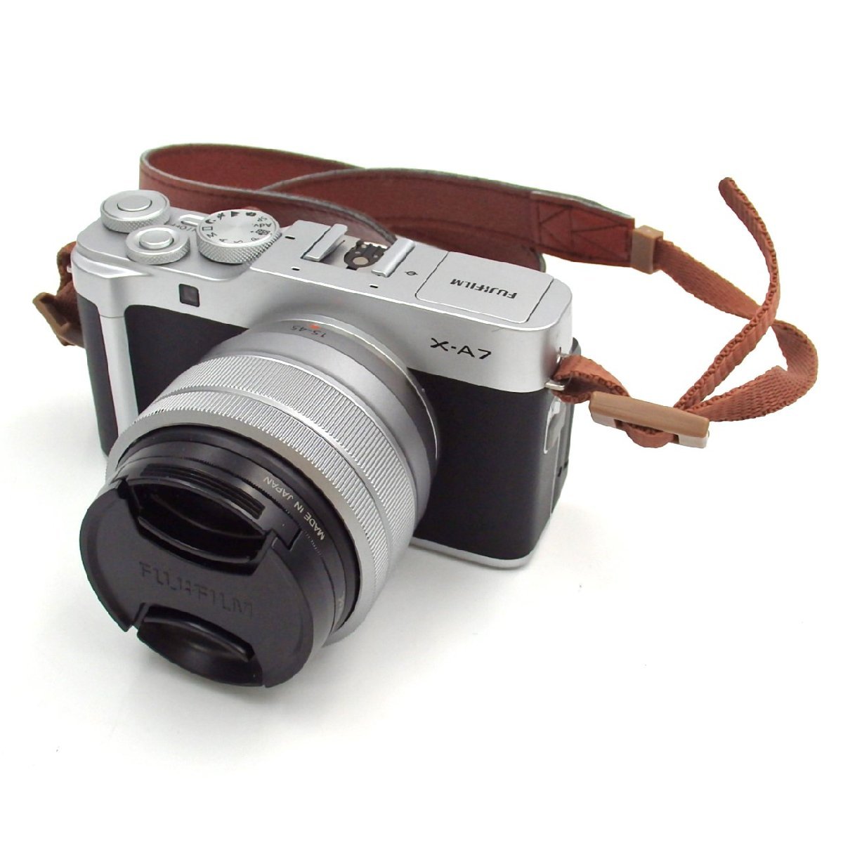 1円～ FUJIFILM 富士フイルム X-A7 ミラーレス一眼カメラ SUPER EBC XC 15-45mm レンズ 通電確認済 現状品 y303-2112277【Y商品】