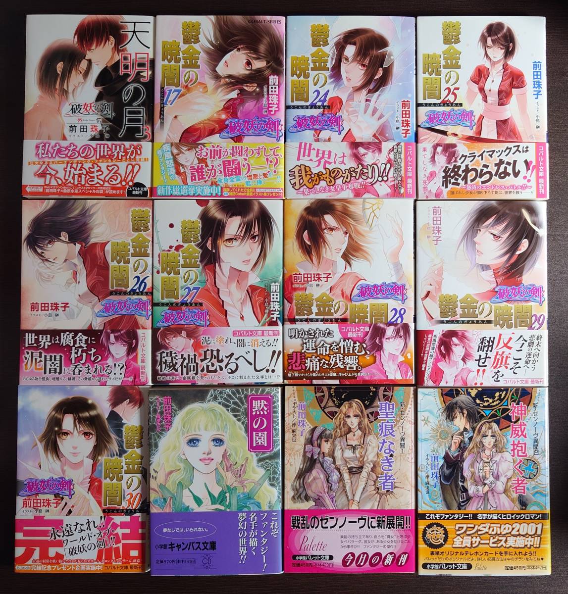 前田珠子64冊セット_4