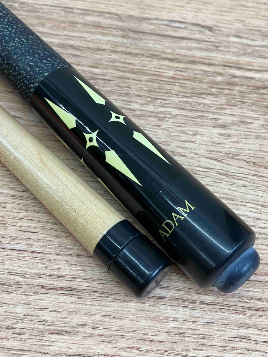 木製 ビリヤードキュー 19 oz ハードケース ソフトケース アダム Adam