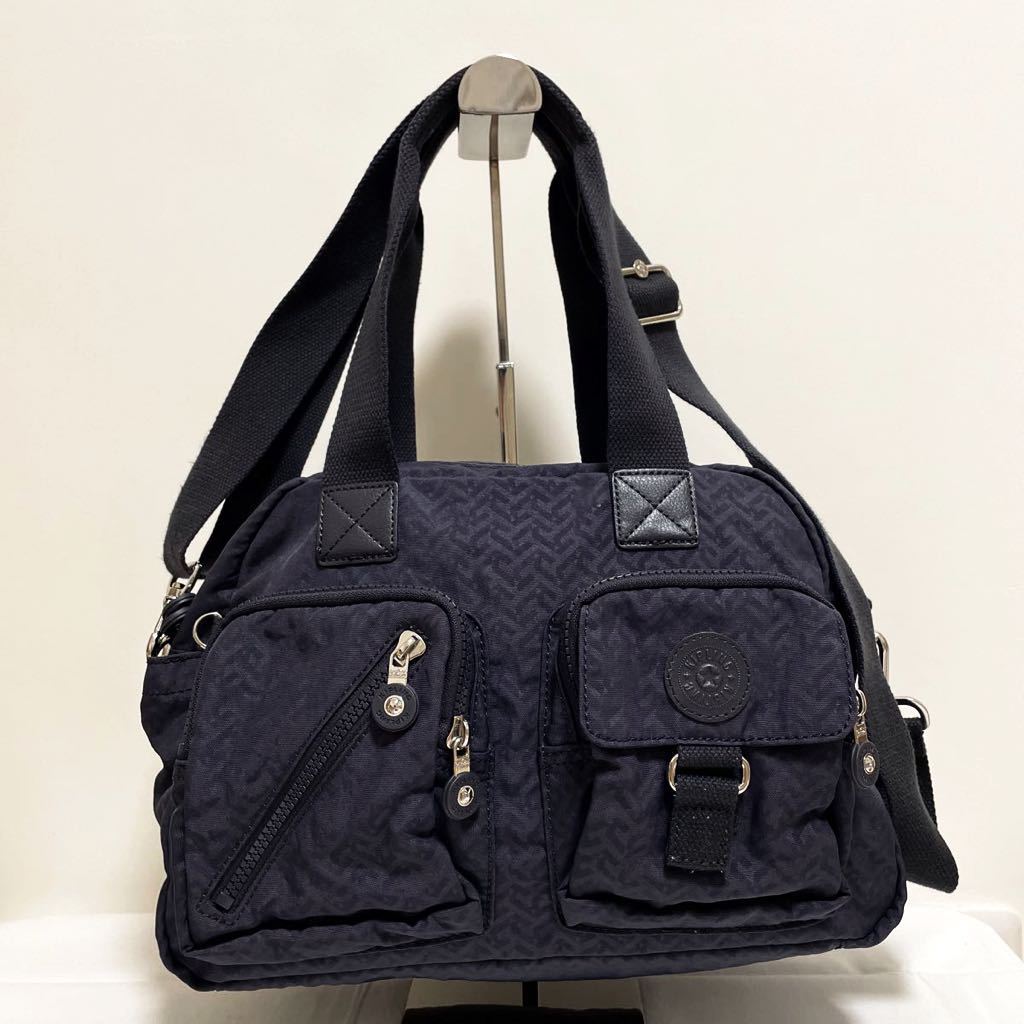 和43☆ kipling キプリング ハンドバッグ ショルダーバッグ 2way 