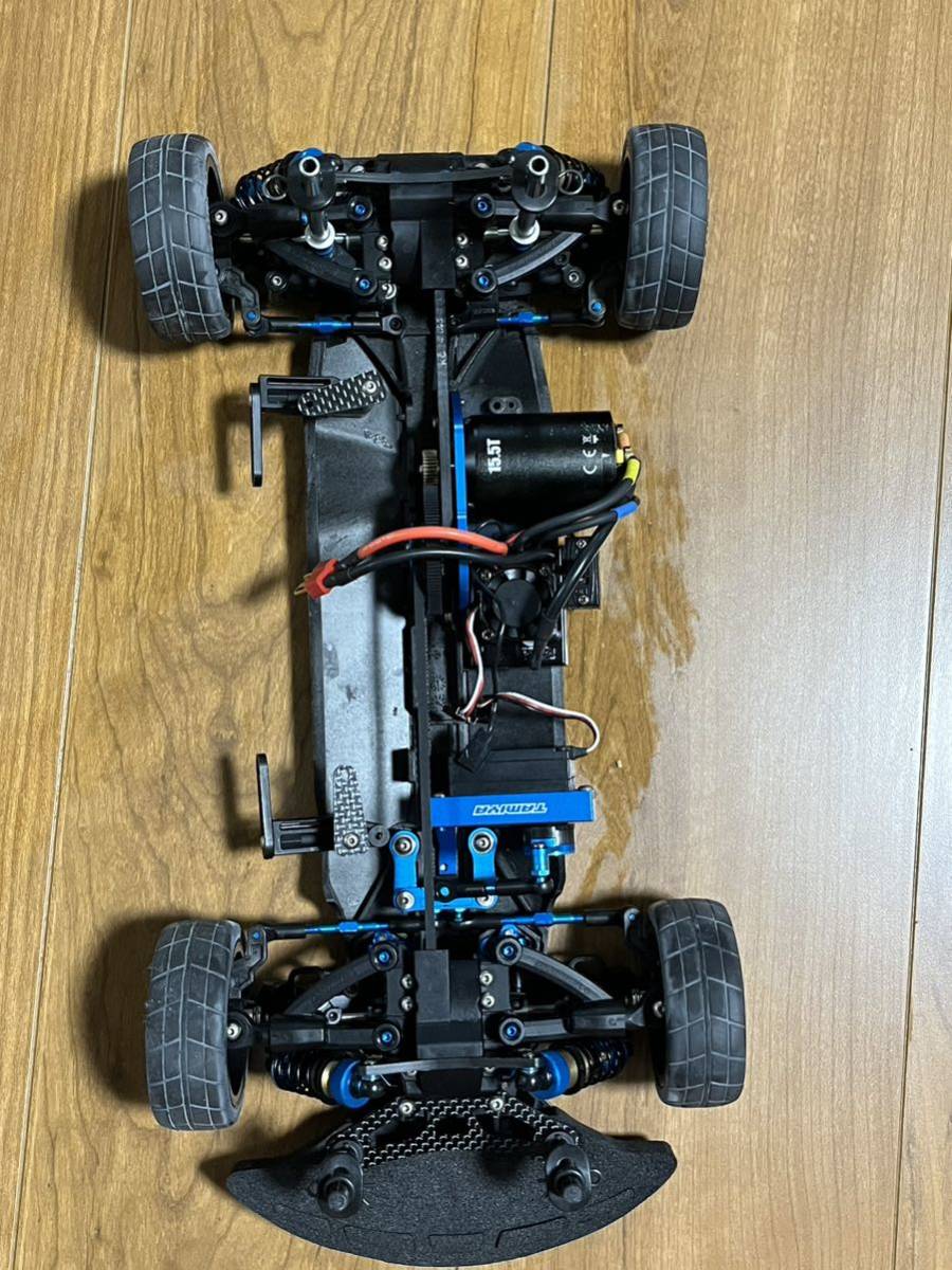 売り切り！タミヤ TA08PRO タミヤTBLM-02 15.5tモーターTB04アンプ