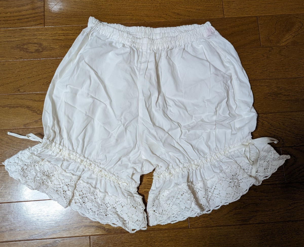 BABY, THE STARS SHINE BRIGHT ドロワーズ 白 かぼちゃパンツ ロリータ