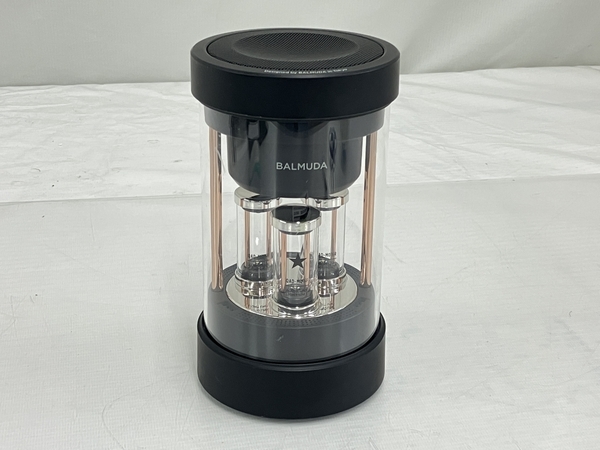 BALMUDA The Speaker M01A-BK ブラック ポータブル ワイヤレススピーカー バルミューダ オーディオ 音響機器 中古 T8119610