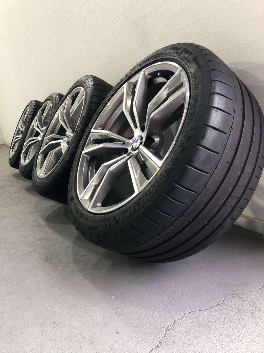 ★超極美品★ガリ傷無し★BMW 3シリーズ★G20 G21★純正18インチアルミ＆タイヤ 4本セット ミシュランタイヤ バリ山★激安売切出品★