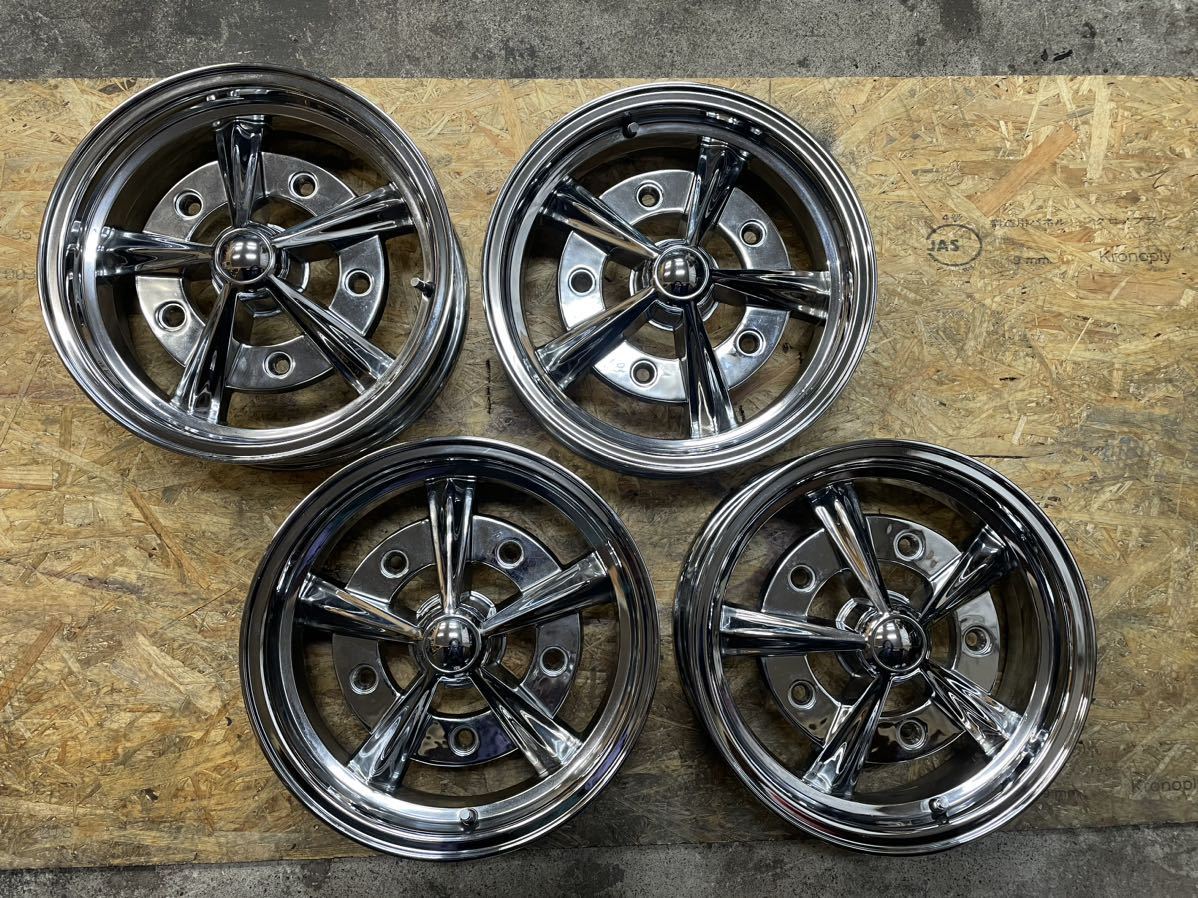 空冷 VW EMPI Rader Chrome wheels エンピレーダークロームホイール 