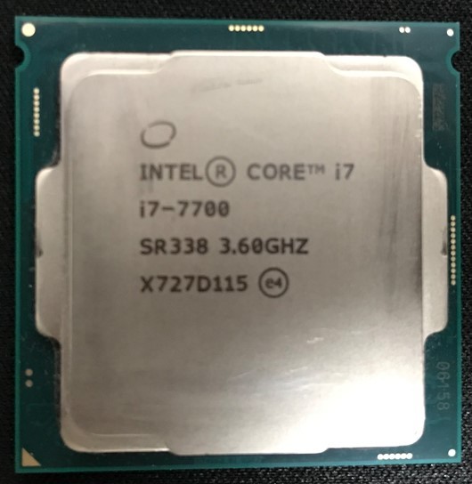 Intel Core i7-7700 動作確認済 5 CPU i7 Core 2.90GHz⁄Max3 A651045830