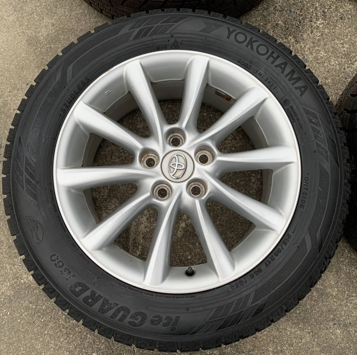 ☆良品☆アルミ付☆ヨコハマ☆アイスガード☆バリ山☆195/65R15