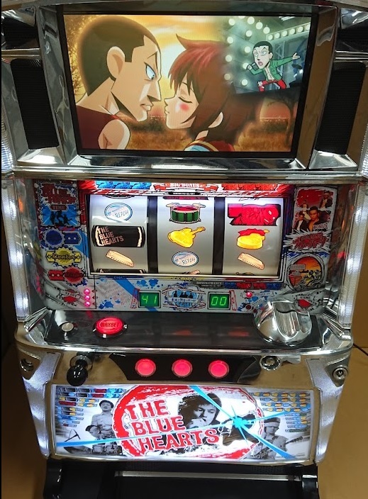 パチスロ 実機 THE BLUE HEARTS ブルーハーツ 当時物 スロット - 希少