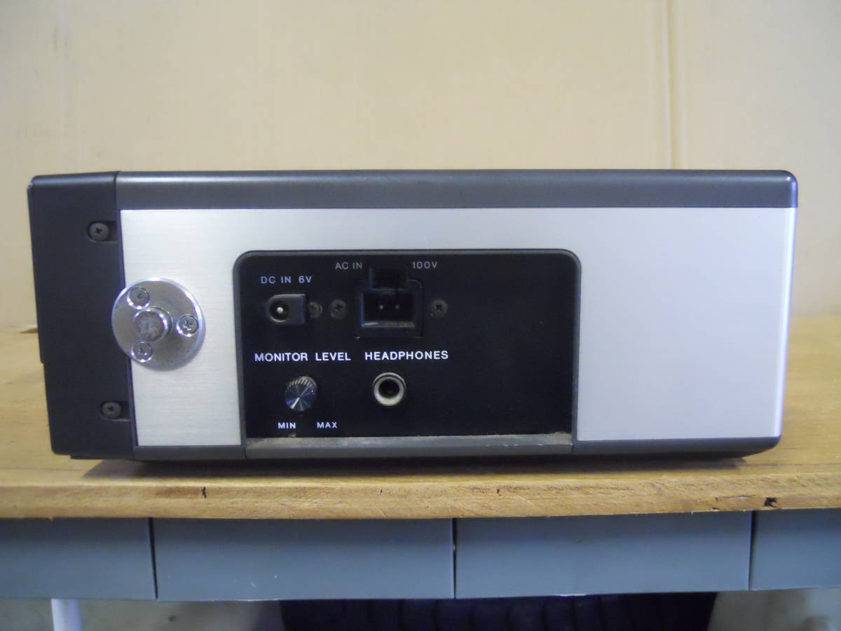 ジャンク品 SONY TC-3000SD ステレオカセットデッキ デンスケ