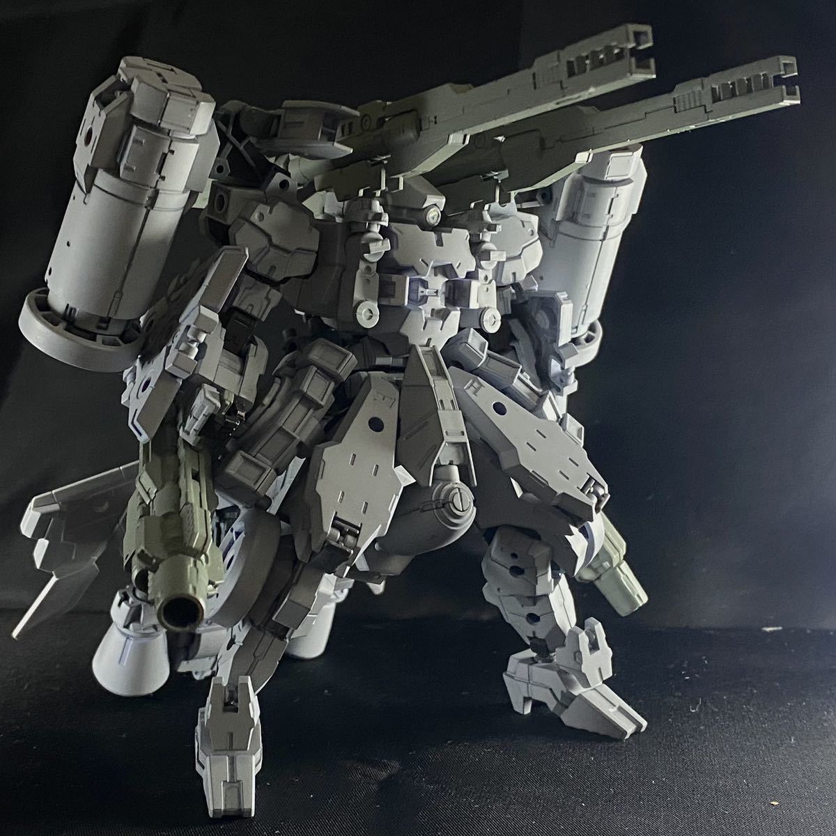 【サフ済】30MM ラビオットベース改造品