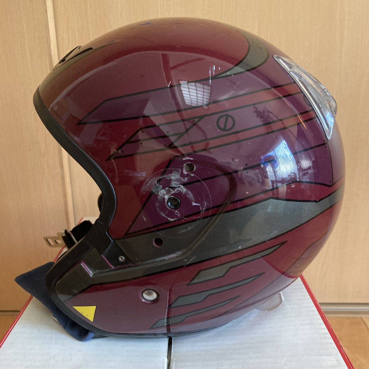 バイクヘルメット TELEOS-II TYPE CHAR2 シャア OGK 機動戦士  