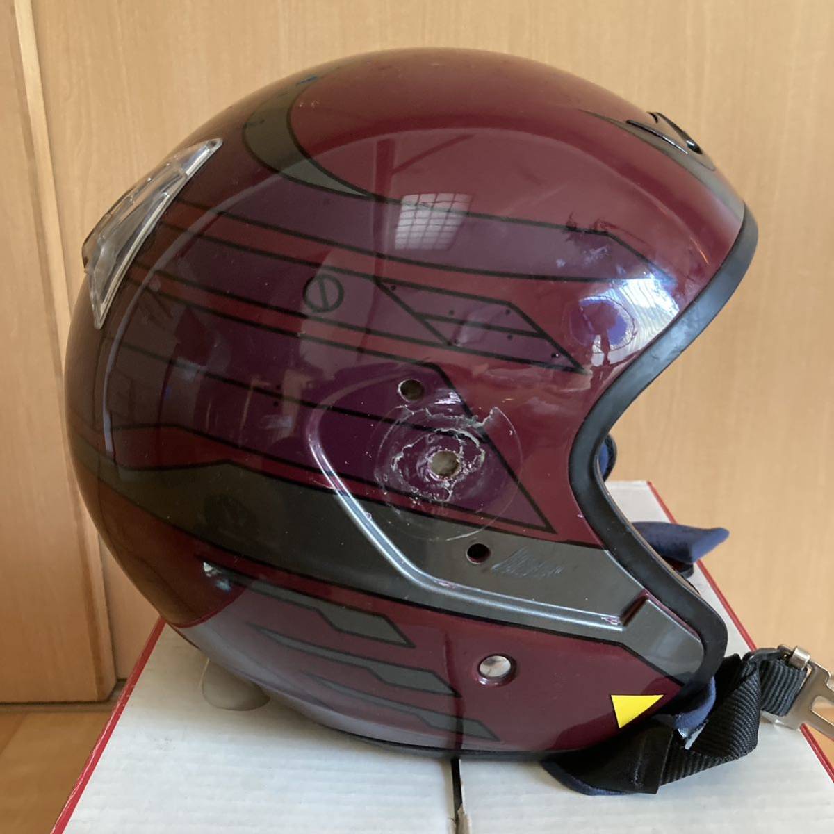 バイクヘルメットTELEOS-II TYPE CHAR2 - その他