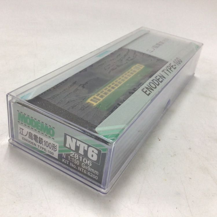 1円〜 動作確認済み MODEMO Nゲージ 江ノ島電鉄100形 NT6 28106(鉄道