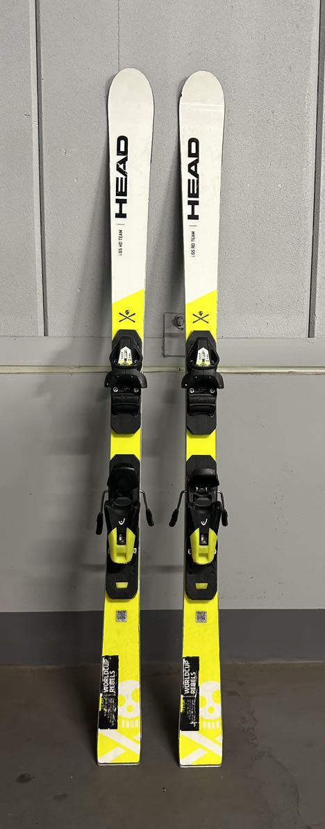HEAD WORLDCUP REBELS I.GS RD TEAM 138㎝ R14.2 + AC9 ヘッド 