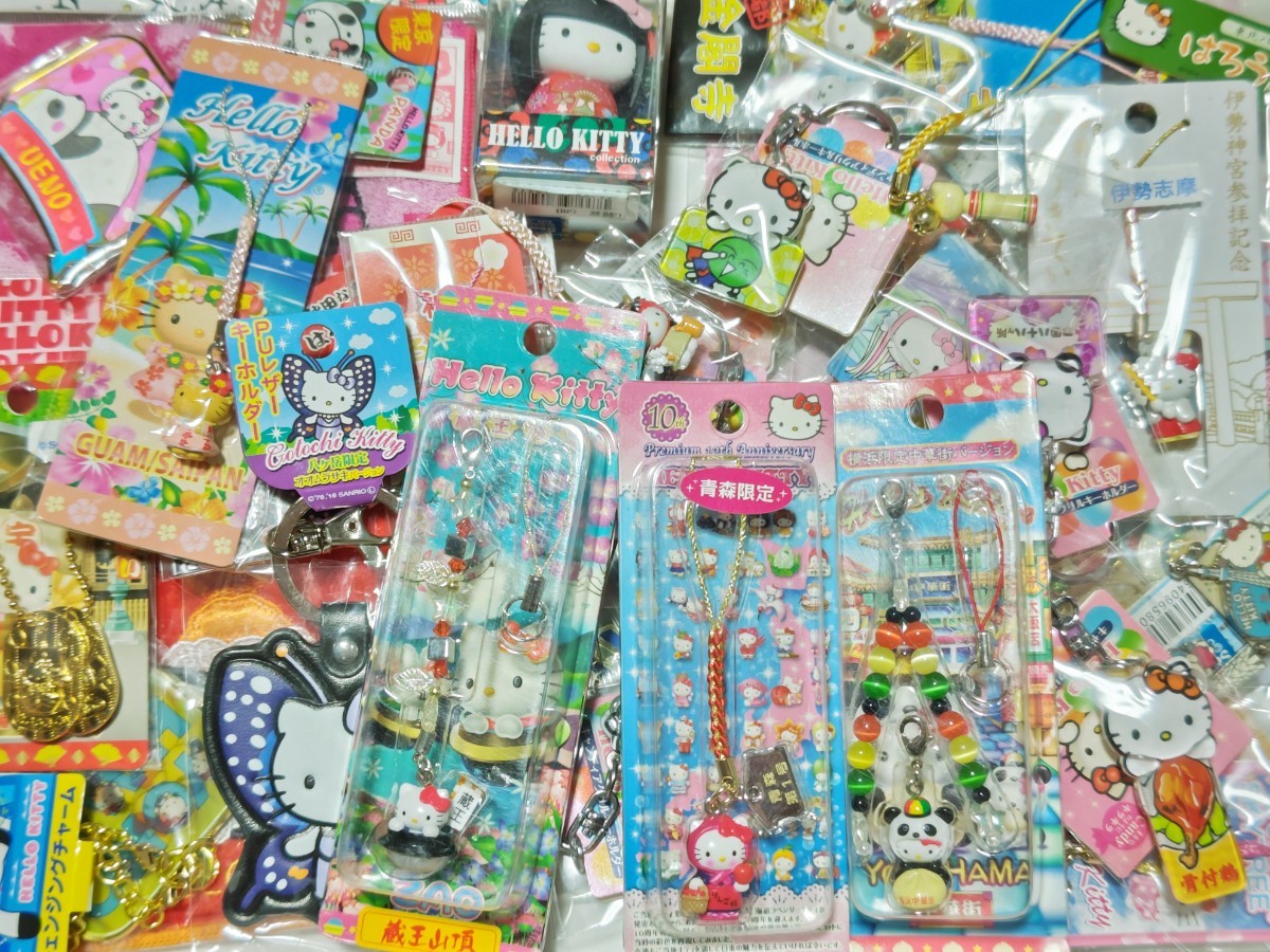 ご当地キティ 28個セット ハローキティ ご当地ストラップ・根付