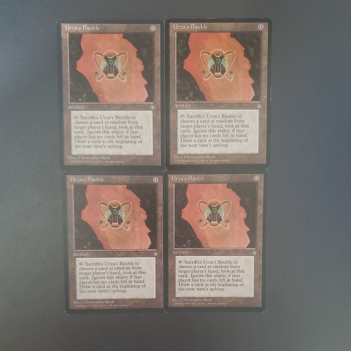 MTG ウルザのガラクタ ICE 4枚セット