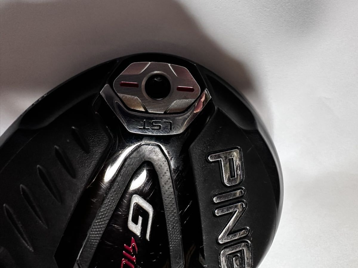 【中古】ピン G410 LST 3w 14.5° ヘッド単品 日本仕様 ヘッドカバー レンチ付 PINGフェアウェイウッド _7