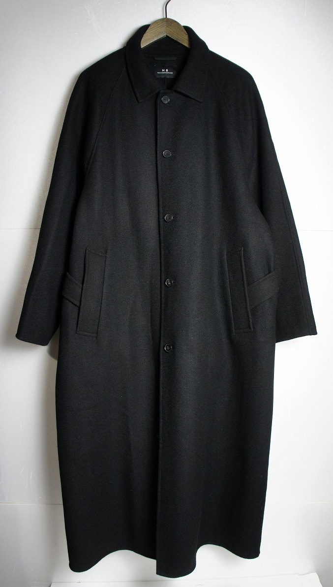 美品20AW MB エムビー ハイエンド ステンカラー コート ウール