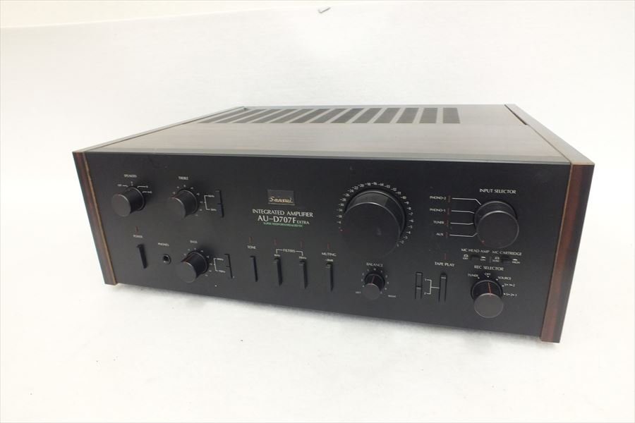 ◇ SANSUI サンスイ AU-D707F EXTRA アンプ 音出し確認済 中古 現状品