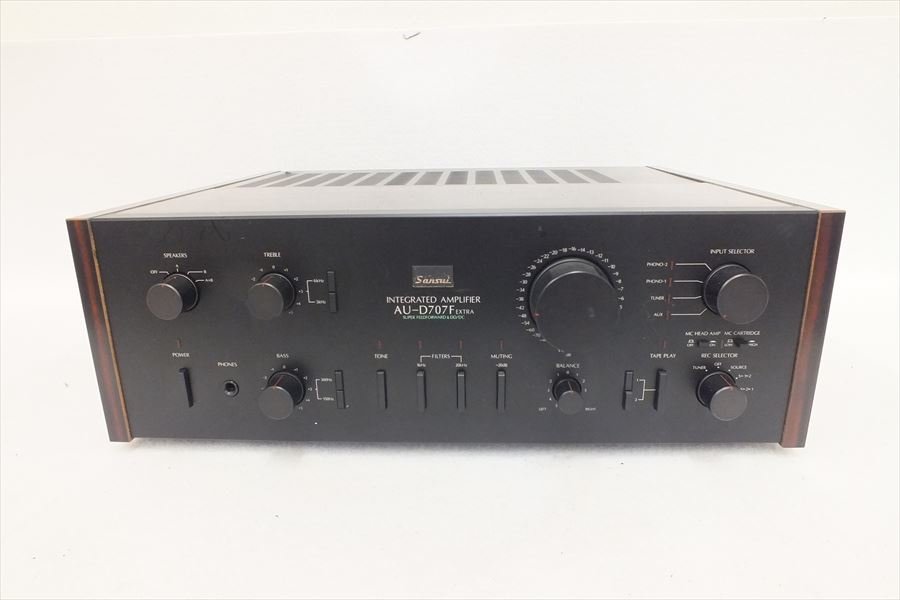 ◇ SANSUI サンスイ AU-D707F EXTRA アンプ 音出し確認済 中古 現状品