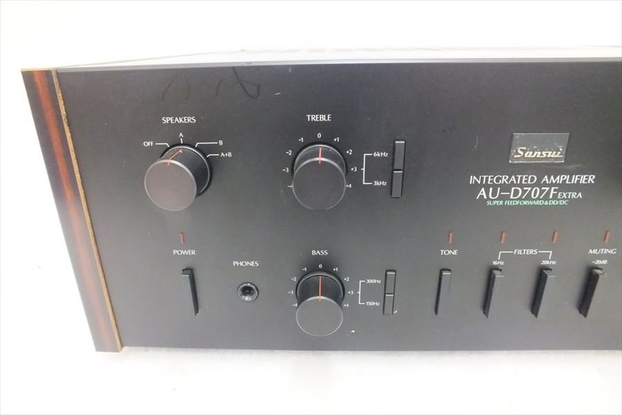◇ SANSUI サンスイ AU-D707F EXTRA アンプ 音出し確認済 中古 現状品