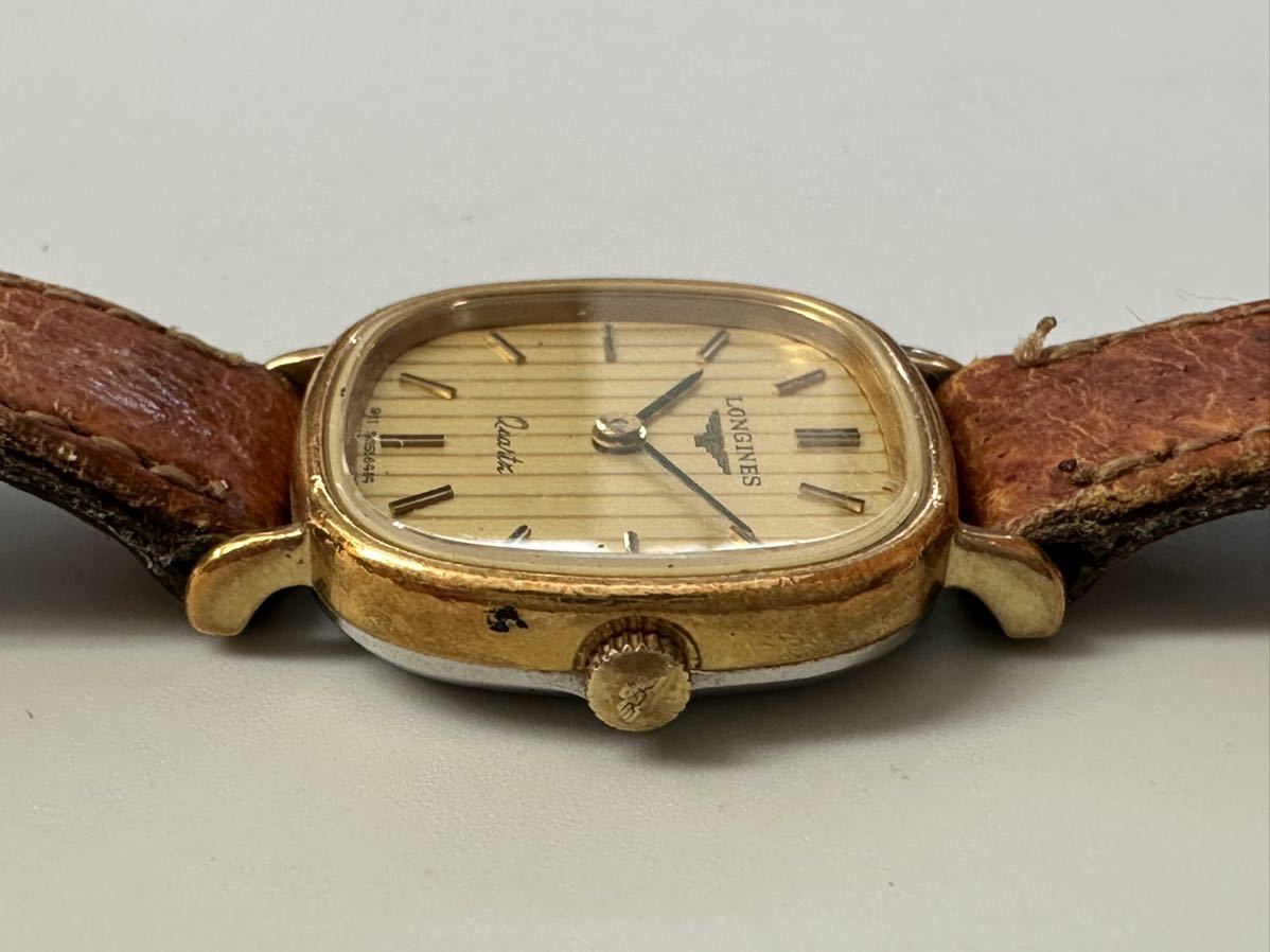 1円〜 レディース腕時計 LONGINES ロンジン QUARTZ クォーツ SWISS 
