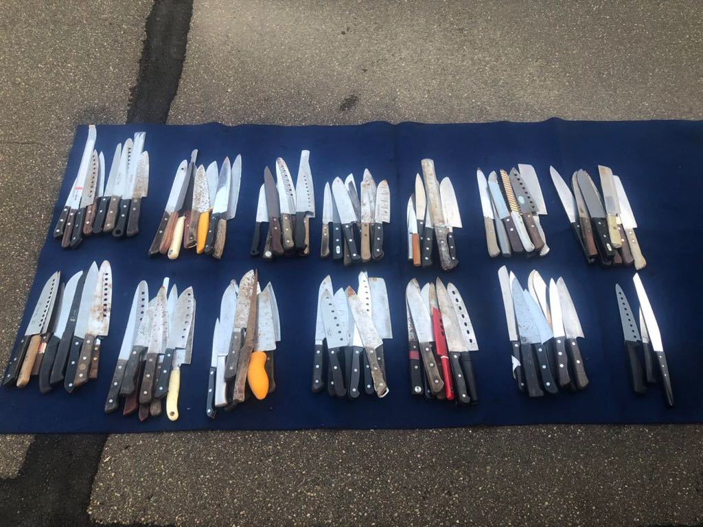 包丁　大量　まとめて　107点　銘有多数　