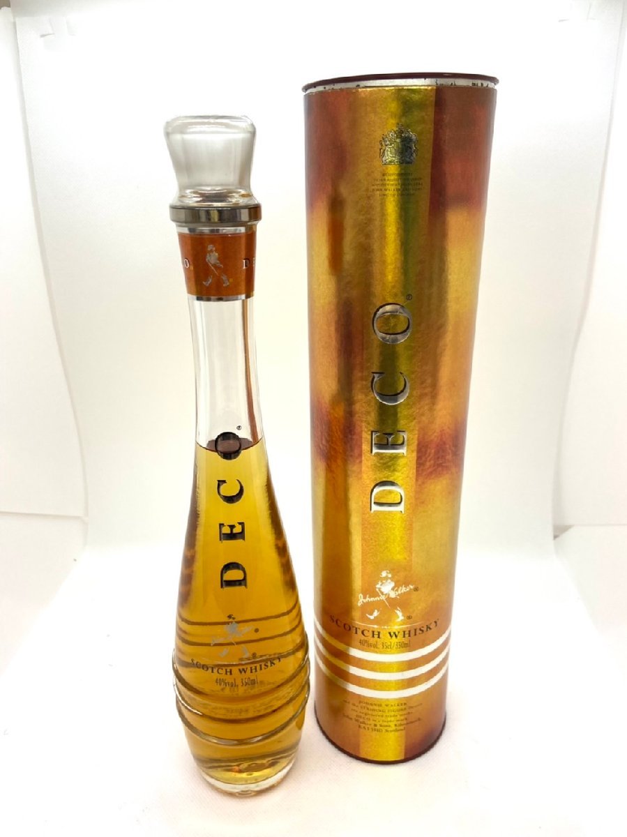 ST 【同梱不可】ジョニーウォーカー デコ 350ml 40% 古酒 未開栓